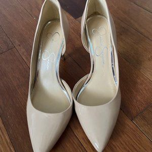 beige pumps